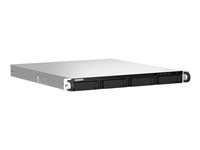QNAP TS-464U - NAS-server - 4 brønner - 16 TB - kan monteres i rack - SATA 6Gb/s - HDD 4 TB x 4 - RAID 0, 1, 5, 6, 10, JBOD - RAM 8 GB - 2.5 Gigabit Ethernet - iSCSI støtte - 1U TS-464U-8G+4XST4000NE001