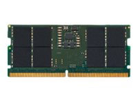 Kingston - DDR5 - modul - 16 GB - SO DIMM 262-pin - 2400 MHz / PC5-38400 - CL40 - 1.1 V - ikke-bufret - ikke-ECC - for Dell Inspiron 14, 16; Precision 34XX, 7770; Vostro 7620; Lenovo ThinkPad P15v Gen 3 KCP548SS8-16
