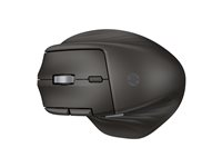 HP 785M - Mus - høyrehendt - optisk - 6 knapper - trådløs - Bluetooth, 2.4 GHz - USB trådløs mottaker - svart B8YX4AA
