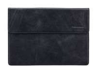 dbramante1928 Lyngby Envelope Generic Stand - Beskyttelsesboks for nettbrett - helnarvet lær - svart - 10" LNG1GTBL0812