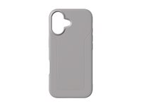 ZAGG Luxe Snap - Baksidedeksel for mobiltelefon - MagSafe-samsvar - grå - for Apple iPhone 17 702318836