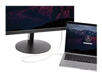 StarTech.com 3.3ft (1m) Thunderbolt 3 Cable, 20Gbps, 100W PD, 4K Video, Thunderbolt-Certified, Compatible w/ TB4/USB 3.2/DisplayPort - Thunderbolt-kabel - 24 pin USB-C (hann) til 24 pin USB-C (hann) - USB 3.1 Gen 2 / Thunderbolt 3 / DisplayPort 1.2 - 1 m - 4K-støtte - hvit - for P/N: CDP2HDUACP, CDP2HDUACPW TBLT3MM1MW