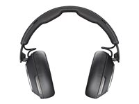 Poly Voyager Surround 80-M UC - Voyager Surround 80 series - hodesett - full størrelse - Bluetooth - trådløs - USB-C via Bluetooth-adapter - svart - Certified for Microsoft Teams 8G7U0AA