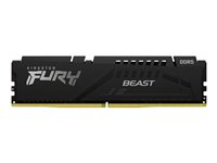 Kingston FURY Beast - DDR5 - modul - 32 GB - DIMM 288-pin - 3000 MHz / PC5-48000 - CL40 - 1.35 V - ikke-bufret - on-die ECC - svart KF560C40BB-32