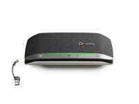 Poly Sync 20 - Smart høyttalertelefon - Bluetooth - kablet, trådløs - USB-A, USB-C - svart - Zoom Certified B95VJUT#AC3