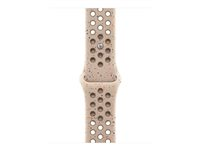Apple Nike - Bånd for smart armbåndsur - 42mm - M/L-størrelse - ørkenstein MYJT3ZM/A