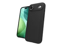 ZAGG Luxe - Baksidedeksel for mobiltelefon - MagSafe-samsvar - svart - for Apple iPhone 17 702318813
