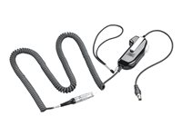 Poly SHS 2005-04 - PTT (trykk-og-snakk) forsterker for hodesett - dobbel kanal, LEMO FGG.2B.310, 0 Ohm ADD 8K6W0AA#AC3