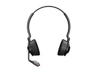 Jabra Engage 55 SE Stereo - Hodesett - on-ear - DECT - trådløs - USB-C via DECT-adapter - UC-sertifisert 9659-430-111