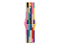Apple - Pride Edition - bånd for smart armbåndsur - 42mm - M/L-størrelse - for Watch Hermès Series 7, Hermès Series 9, Nike Series 7, Series 10, Series 8, Series 9 MDWE4ZM/A
