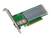 Intel Ethernet Network Adapter E810-CQDA1 - Nettverksadapter - PCIe 4.0 x16 lav profil - QSFP28 x 1 E810CQDA1G1P5