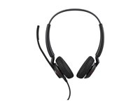 Jabra Engage 40 Stereo - Hodesett - on-ear - kablet - USB-A, USB-C - lydisolerende - Optimized for Microsoft Teams 4099-413-269