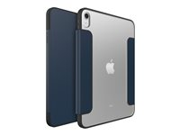 OtterBox Symmetry Series - Lommebok for nettbrett - polykarbonat, syntetisk skinn - kystkveld (klar/blå) - for Apple 13-inch iPad Air (M2, M3) 77-95266