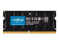 Crucial - DDR5 - modul - 32 GB - SO DIMM 262-pin - 2400 MHz / PC5-38400 - CL40 - 1.1 V - ikke-bufret - ikke-ECC CT32G48C40S5