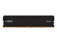 Crucial Pro - DDR5 - modul - 32 GB - DIMM 288-pin lav profil - 2800 MHz / PC5-44800 - CL46 - 1.1 V - ikke-bufret - on-die ECC - matt svart CP32G56C46U5