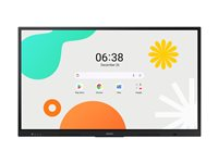 Samsung Interactive Display WA65F - 65" Diagonalklasse WAF Series LED-bakgrunnsbelyst LCD-skjerm - utdanning / næringsliv - med pekeskjerm (multiberørings) - Android - 4K UHD (2160p) 3840 x 2160 - svart LH65WAFWLGCXEN