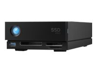 LaCie 1big Dock SSD Pro STHW2000800 - Harddiskarray - 2 TB - 1 brønner - SSD 2 TB x 1 - Thunderbolt 3, USB 3.1 (ekstern) - med 5-års Rescue Data Recovery Service Plan STHW2000800