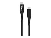 PORT - USB-kabel - 24 pin USB-C (hann) til 24 pin USB-C (hann) - 2 m - USB Power Delivery (100 W), up to 480 Mbps 900067