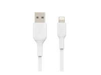 Belkin BoostCharge - Lightning-kabel - Lightning hann til USB hann - 3 m - hvit CAA001BT3MWH