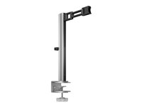 HP Quick Release - Monteringssett - for Skjerm - enkeltarm - 80 % resirkulert plast, havbundet resirkulert plast, 75 % ITE-avledet lukket sløyfeplast - bordplatefeste 762U0AA