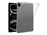 Insmat Crystal - Baksidedeksel for nettbrett - termoplast-polyuretan (TPU) - blank - for Apple 11-inch iPad Pro (M4) 652-1333