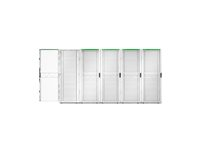 APC NetShelter SX Gen 2 - Rack skap - 1991 H x 750W x 1200D mm, med sider - står på gulv - hvit - 42U - 19" - TAA-samsvar - for P/N: SRTL2K2RM1UWC, SRTL3KRM1UIC AR3350W2