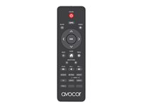 Avocor - Fjernkontroll - infrarød - for Avocor AVE-5530, AVE-6530, AVE-7530, AVE-8630 AVC-REM400