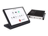 Crestron Flex UC-CX100-PRO-Z-WM - For Zoom Rooms - Integrator Kit - videokonferansesett (berøringsskjermkonsoll, mini-PC, sender) - Zoom Certified - svart UC-CX100-PRO-Z-WM