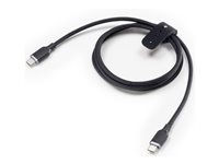 mophie charge stream - USB-kabel - 24 pin USB-C (hann) til 24 pin USB-C (hann) - 1 m - USB Power Delivery (60W) - svart 409912825