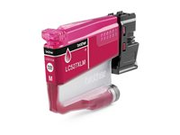 Brother LC527XLM - Høy ytelse - magenta - original - pute pakke - blekkpatron - for Brother MFC-J4350DW, MFC-J4550DW LC527XLM