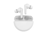 Belkin SoundForm Rhythm - True wireless-hodetelefoner med mikrofon - i øret - Bluetooth - hvit AUC012BTWH