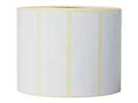 Brother - Hvit - 76 x 26 mm 1900 etikett(er) (1 rull(er) x 1900 stanseskårne etiketter (en pakke 8) - for Brother TD-4410D, TD-4420DN, TD-4520DN, TD-4550DNWB BDE1J026076102