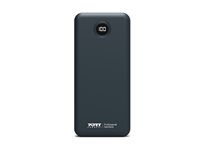 PORT Connect - Strømbank - with built-in USB-C cables - 10000 mAh - 37 Wh - 20 watt - 3 A - QC, PD - 4 utgangskontakter (3 x USB-C, USB) - på kabel: USB-C 907006