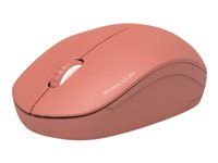 PORT Connect Collection - Mus - høyre- og venstrehåndet - optisk - 3 knapper - trådløs - 2.4 GHz - USB / USB-C trådløs mottaker - terrakotta 900542