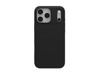 ZAGG Manhattan Snap - Baksidedeksel for mobiltelefon - MagSafe-samsvar - silikon - svart - for Apple iPhone 17 Pro Max 702319067