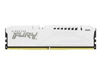 Kingston FURY Beast - DDR5 - modul - 16 GB - DIMM 288-pin - 2800 MHz / PC5-44800 - CL40 - 1.25 V - ikke-bufret - on-die ECC - hvit KF556C40BW-16