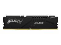 Kingston FURY Beast - DDR5 - modul - 32 GB - DIMM 288-pin - 2800 MHz / PC5-44800 - CL36 - 1.25 V - ikke-bufret - on-die ECC - svart KF556C36BBE-32