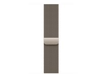 Apple - Sløyfe for smart armbåndsur - 46mm - M/L-størrelse - naturlig MXMQ3ZM/A