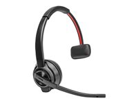 Poly Savi 8410 Office - Savi 8400 series - hodesett - on-ear - DECT / Bluetooth - trådløs - svart - Certified for Microsoft Teams 8L5A7AA#ABB