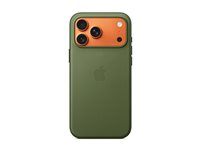 Apple - Baksidedeksel for mobiltelefon - MagSafe-samsvar - TechWoven - grønn - for iPhone 17 Pro Max MGFD4ZM/A