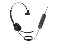 Jabra Engage 40 Mono - Hodesett - on-ear - kablet - USB-A, USB-C - lydisolerende - Optimert for UC 4093-419-269