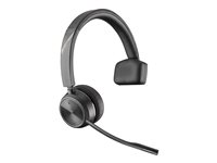 Poly Savi 7210 Office - Savi 7200 Series - hodesett - on-ear - DECT - trådløs - svart 8D3G9AA#ABB
