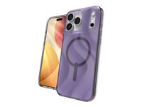 ZAGG Milan Snap - Baksidedeksel for mobiltelefon - MagSafe-samsvar - grafen - glitter whirl - for Apple iPhone 17 Pro Max 702318999