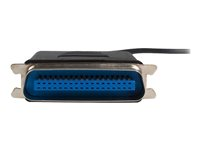 StarTech.com 6 ft. (1.8 m) USB to Parallel Port Adapter - IEEE-1284 - Male/Male - USB to Centronics Cable (ICUSB1284) - Parallelladapter - USB 2.0 - IEEE 1284 ICUSB1284