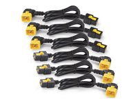 APC - Strømkabel - IEC 60320 C19 til IEC 60320 C20 - 16 A - 1.22 m - 90° kontakt, låst - svart - for P/N: SMT2200I-AR, SMT2200R2I-AR, SMT3000I-AR, SMT3000R2I-AR, SRT1500XLI, SRT2200XLI-KR AP8714R