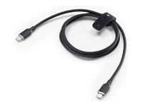 mophie charge stream - USB-kabel - 24 pin USB-C (hann) til 24 pin USB-C (hann) - 2 m - USB Power Delivery (30 W) - hvit 409912828
